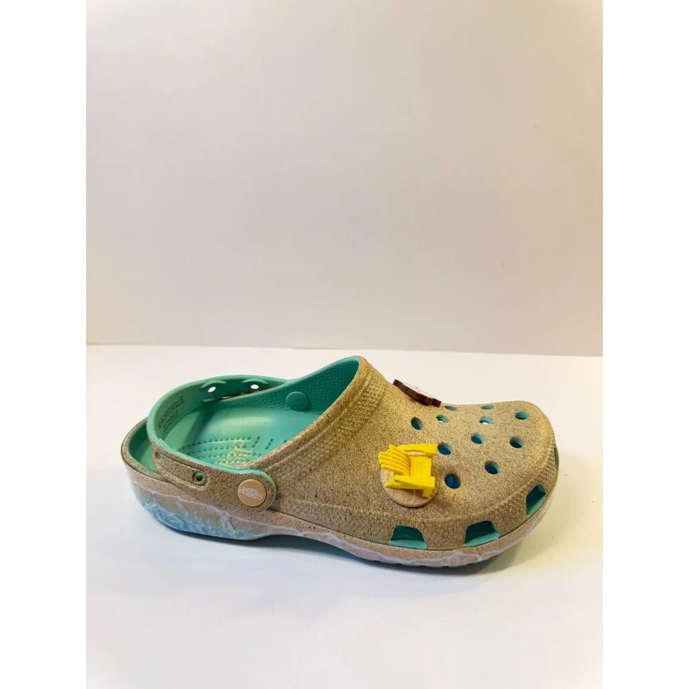 Crocs Unisex Adult Classic Margaritaville Clog, Pistachio, 7 Men/9 Women